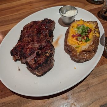 Remington's - Remington steak and loaded baked potato - American Near Me - Chicago, Illinois Remington's - Remington steak and loaded baked potato - American Near Me - Chicago, Illinois