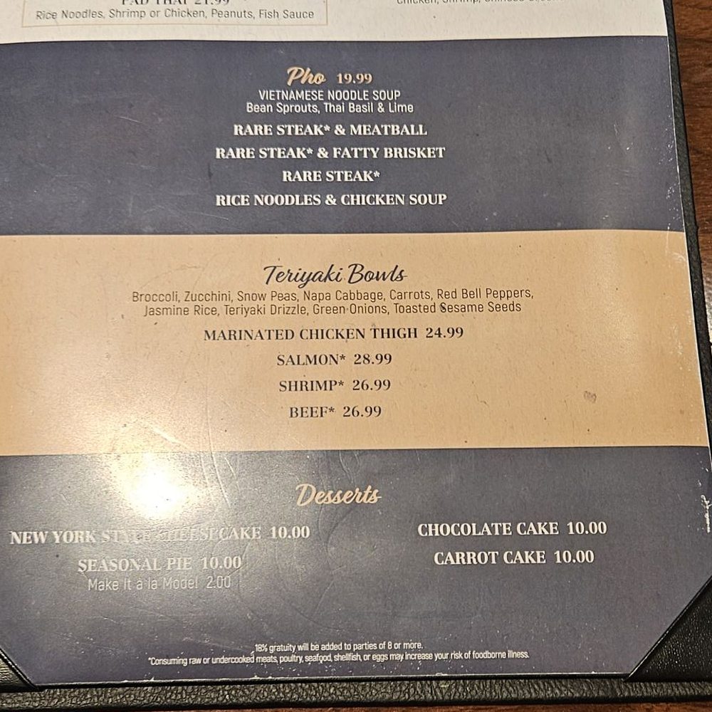 Café Central - Asian menu items - American Near Me - Reno, Nevada