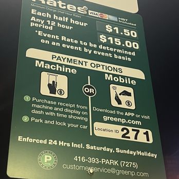 Green P - Fleet Street - Rates - Parking Near Me - Toronto, Ontario Green P - Fleet Street - Rates - Parking Near Me - Toronto, Ontario