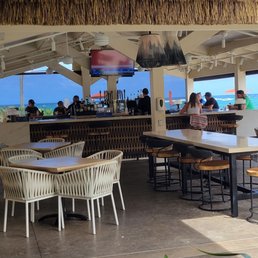 Crooked Surf bar next to pool