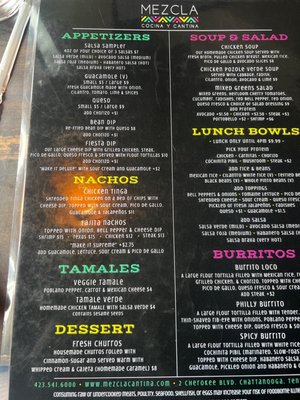 Menu photo 2 Mezcla Cocina Y Cantina Chattanooga, TN Menu photo 2 Mezcla Cocina Y Cantina Chattanooga, TN
