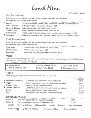 Menu photo 6 Rustika Cafe & Bakery Houston, TX Menu photo 6 Rustika Cafe & Bakery Houston, TX