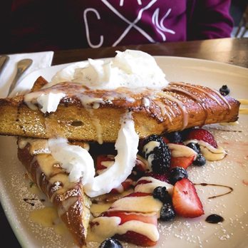 Starling Diner - Stuffed French Toast with Seasonal Berries - New American Near Me - Long Beach, California Starling Diner - Stuffed French Toast with Seasonal Berries - New American Near Me - Long Beach, California
