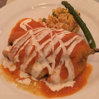 Maria Marie - Stuffed Poblano Chilli - Mexican Near Me - Playa del Carmen, ROO