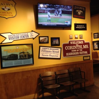 Zaxbys - Signs with local attractions - Fast Food Near Me - Corinth, Mississippi