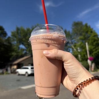 KJ's New North - Iced blueberry latte - Ice Cream & Frozen Yogurt Near Me - Balsam Lake, Wisconsin KJ's New North - Iced blueberry latte - Ice Cream & Frozen Yogurt Near Me - Balsam Lake, Wisconsin