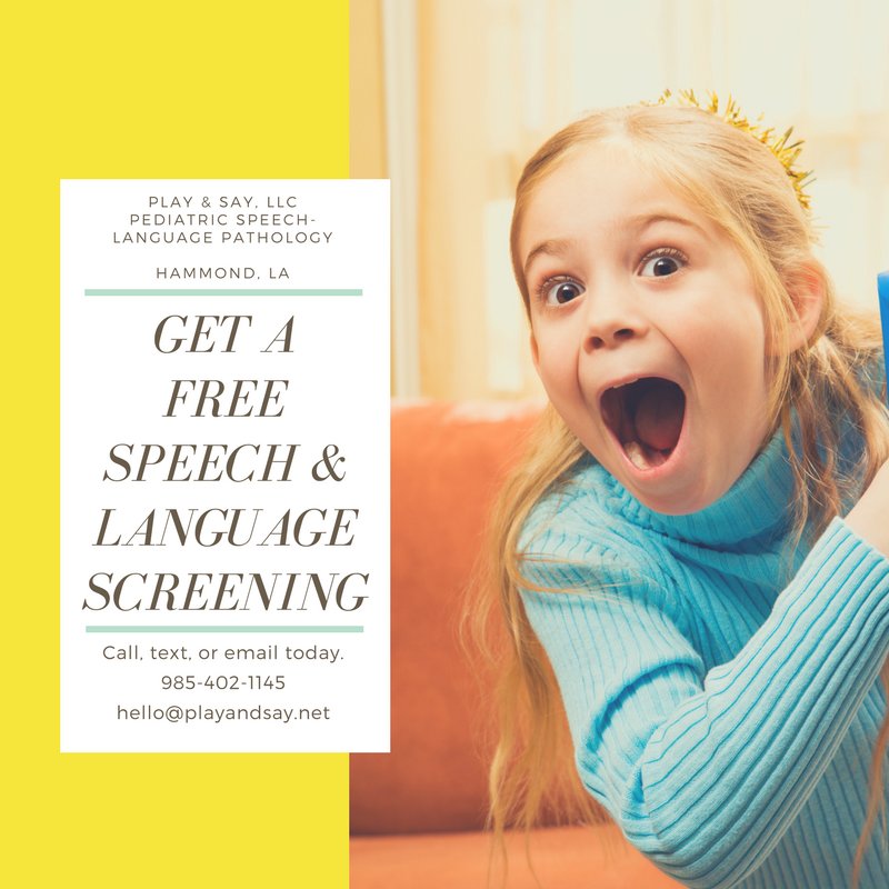 Play & Say - child therapist in Hammond, LA