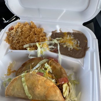 Burrito Lalo - Crispy beef tacos lunch combo - Seafood Near Me - Lompoc, California