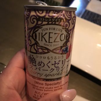 Ippudo - Westside - Ikezo Sparkling Jelly is true love in a can. - Ramen Near Me - New York, New York Ippudo - Westside - Ikezo Sparkling Jelly is true love in a can. - Ramen Near Me - New York, New York