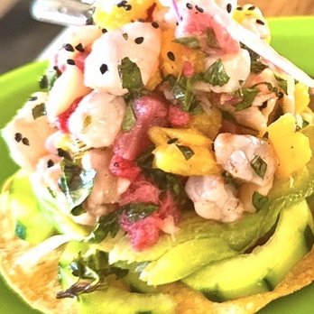 El Camaron Express - Ceviche tostada - Seafood Near Me - Puerto Vallarta, JAL El Camaron Express - Ceviche tostada - Seafood Near Me - Puerto Vallarta, JAL