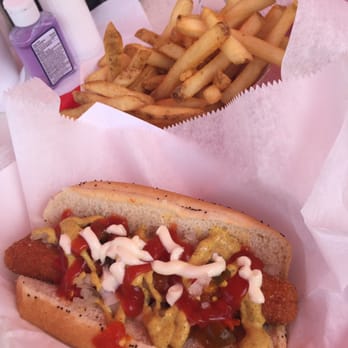Dogma Grill - Soy dog and fries - Hot Dogs Near Me - Miami, Florida Dogma Grill - Soy dog and fries - Hot Dogs Near Me - Miami, Florida