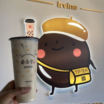 TP Tea - Jasmine milk tea - Bubble Tea Near Me - Irvine, California
