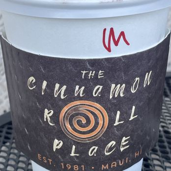 Cinnamon Roll Place - Small mocha - Bakeries Near Me - Kihei, Hawaii Cinnamon Roll Place - Small mocha - Bakeries Near Me - Kihei, Hawaii