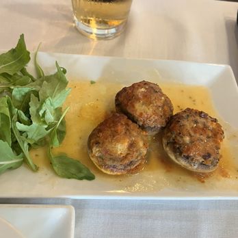Mezza Luna Bistro - Stuffed mushrooms - Italian Near Me - Allendale, New Jersey Mezza Luna Bistro - Stuffed mushrooms - Italian Near Me - Allendale, New Jersey