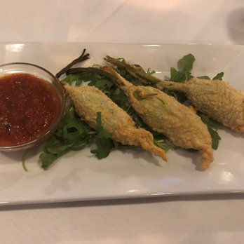 Rosso Vino - Zucchini Blossoms - Italian Near Me - Branford, Connecticut