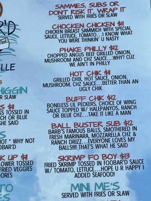 Menu photo 3 Foobar'd Bar & Grille Anderson, SC Menu photo 3 Foobar'd Bar & Grille Anderson, SC