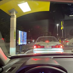McDonald's - A huge line of cars with no movement.