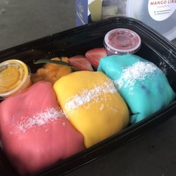 Rainbow Warhol pockets takeout Rainbow Warhol pockets takeout
