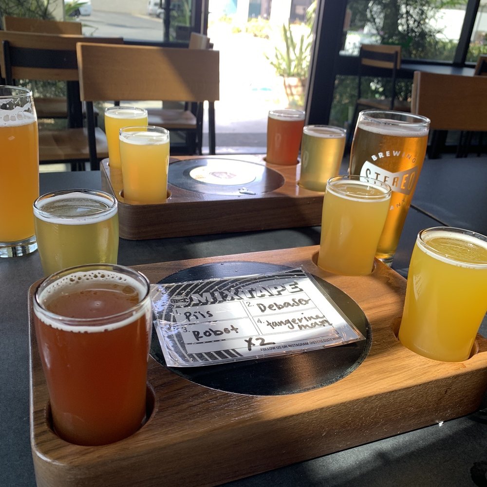 Stereo Brewing - Two more additional flights - Breweries Near Me - Placentia, California