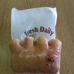 My cherry filled Bear Claw!
