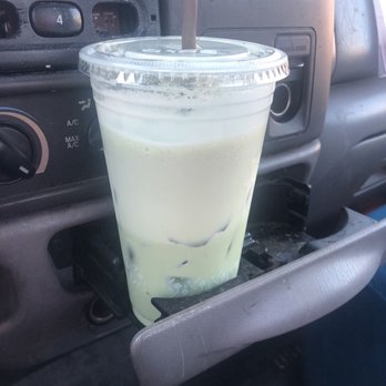 Peet's Coffee - Top is all foam bottom is the actual matcha - Coffee & Tea Near Me - Concord, California Peet's Coffee - Top is all foam bottom is the actual matcha - Coffee & Tea Near Me - Concord, California