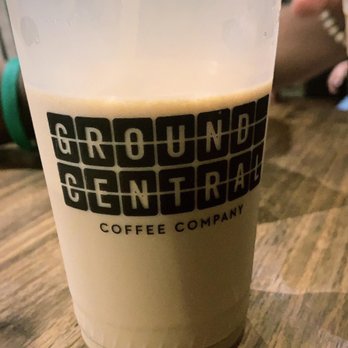 Ground Central - Drip Latte w/ oat milk - Coffee & Tea Near Me - Lynbrook, New York