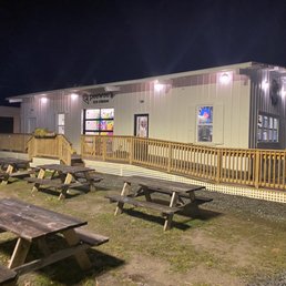 Outside