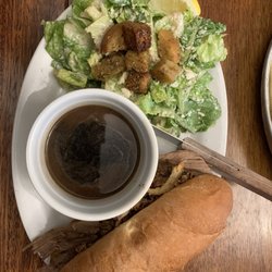 The Clove - Beef dip with Caesar salad