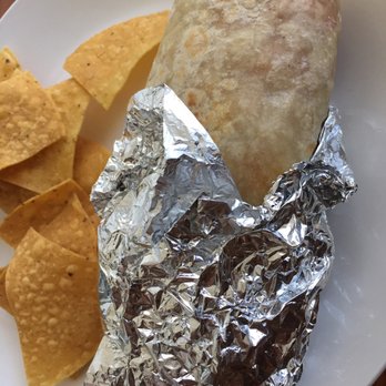 El Rancherito - Huge breakfast burrito... they threw in some chips too! - Mexican Near Me - Van Nuys, California El Rancherito - Huge breakfast burrito... they threw in some chips too! - Mexican Near Me - Van Nuys, California