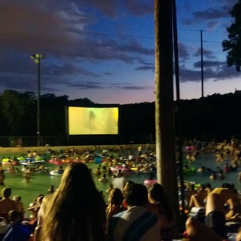 Deep Eddy Pool - Avengers Movie Night at Deep Eddy - Swimming Pools Near Me - Austin, Texas