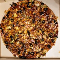 Hungry Howie's Pizza - Ham and Olive Thin Crust Pizza from Hungry Howie's Adrian