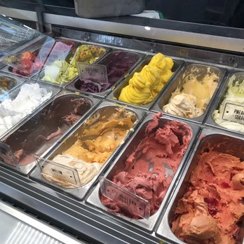 JoJo's Gelato - Just part of their gelato selection - Desserts Near Me - City Centre, BNH JoJo's Gelato - Just part of their gelato selection - Desserts Near Me - City Centre, BNH