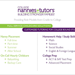 College Nannies and Tutors