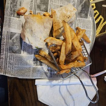 2nd Street Bistro - Buffalo chicken wrap - New American Near Me - Fort Pierce, Florida