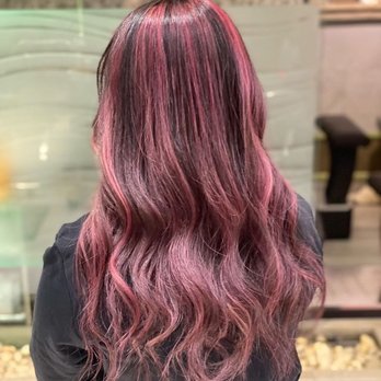Made The Cut - Highlight pink hair - Hair Salons Near Me - Brooklyn, New York Made The Cut - Highlight pink hair - Hair Salons Near Me - Brooklyn, New York