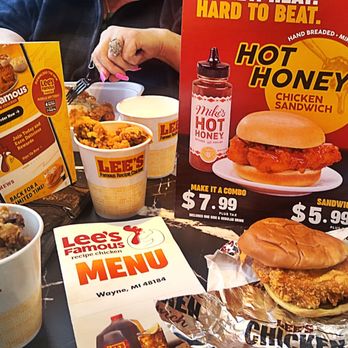 Lee's Famous Recipe Chicken - Chicken Gizzards n Livers, Mike's Hot Honey Chicken Sandwich and Chicken Breast meal Marvelous - Chicken Shop Near Me - Wayne, Michigan Lee's Famous Recipe Chicken - Chicken Gizzards n Livers, Mike's Hot Honey Chicken Sandwich and Chicken Breast meal Marvelous - Chicken Shop Near Me - Wayne, Michigan