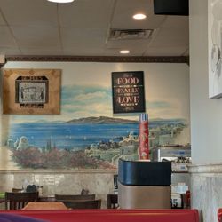 Mural reflects the Greek influence here.
