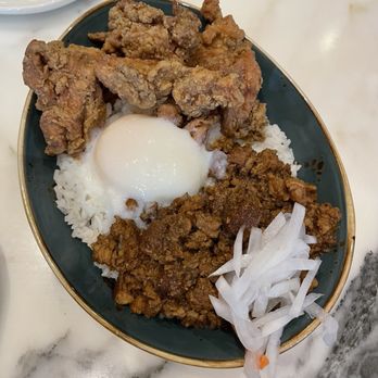 Petit Potato - taiwanese popcorn chicken and minced pork rice - Taiwanese Near Me - Toronto, Ontario Petit Potato - taiwanese popcorn chicken and minced pork rice - Taiwanese Near Me - Toronto, Ontario