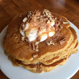 Stuffed Pumpkin Pancakes