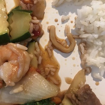 Wah Sing - Mystery noodle that ended up in my food... I didn't order any noodle dishes though - Chinese Near Me - Napa, California Wah Sing - Mystery noodle that ended up in my food... I didn't order any noodle dishes though - Chinese Near Me - Napa, California