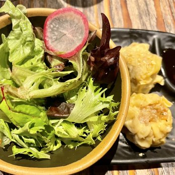 Up Thai - Lunch special: steamed dumpling and salad for appetizers - Thai Near Me - New York, New York