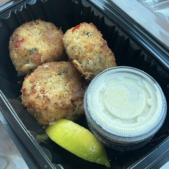 Seaport Grille - PAN FRIED LUMP CRAB CAKES - Seafood Near Me - Gloucester, Massachusetts