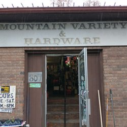 Mountain Variety & Hardware - Also provide small engine repair here. 5 star!