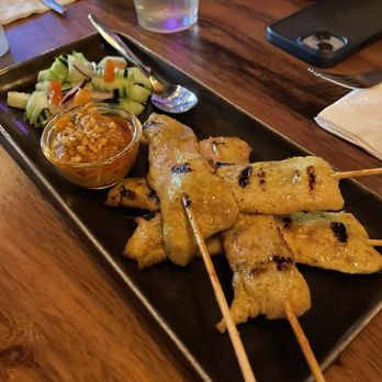 Ben Thai Cafe - Chicken Satay - Thai Near Me - San Francisco, California