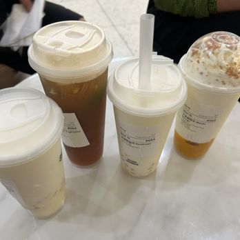 3CAT Handcrafted Beverage - Two Rice Frost and some other things don't remember the name - Bubble Tea Near Me - Arcadia, California 3CAT Handcrafted Beverage - Two Rice Frost and some other things don't remember the name - Bubble Tea Near Me - Arcadia, California