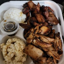 a tray of food a tray of food