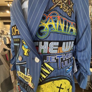 Diva Divine Boutique - Wow, hand painted jacket...rock & roll! - Women's Clothing Near Me - Scottsdale, Arizona Diva Divine Boutique - Wow, hand painted jacket...rock & roll! - Women's Clothing Near Me - Scottsdale, Arizona