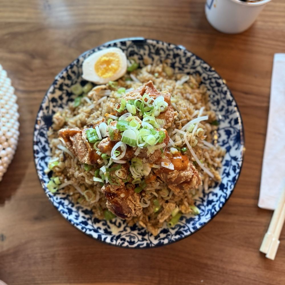 RAKKAN Ramen - Westchase - Fried chicken with rice - Ramen Near Me - Houston, Texas