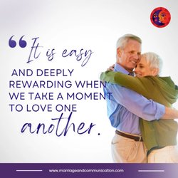 Marriage & Communication - It is deeply  When we take time for a hug