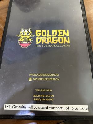 Menu photo 1 Golden Dragon Reno, NV Menu photo 1 Golden Dragon Reno, NV